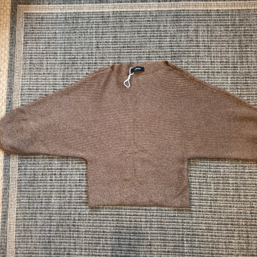 Brown Crew Neck Sweater